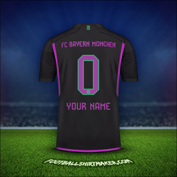 Shirt FC Bayern Munchen 2023/2024 Away -  your name - 0