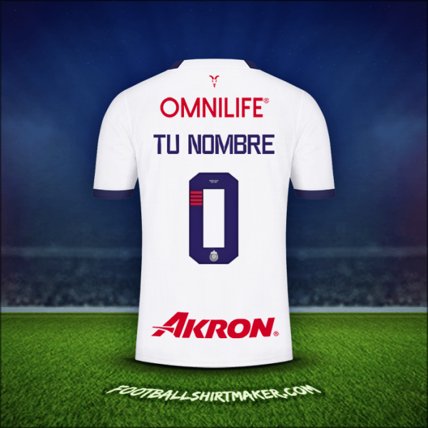 Camiseta Guadalajara 2023/2024 Visita -  tu nombre - 0