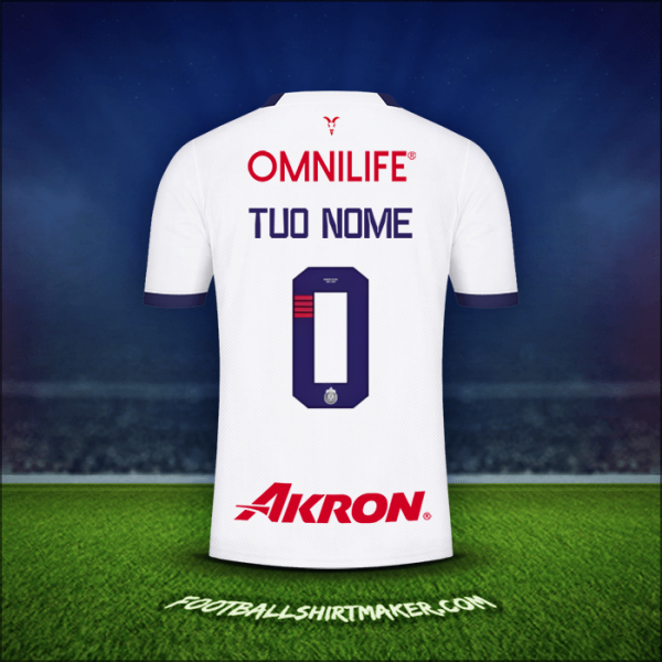 Maglia Guadalajara 2023/2024 Seconda -  tuo nome - 0