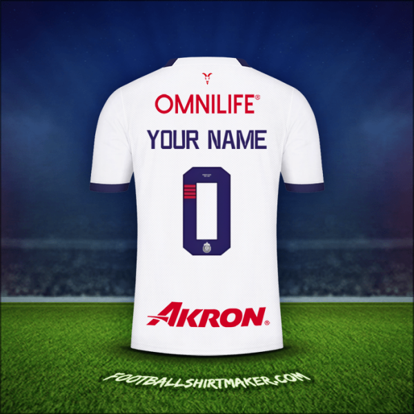 Jersey Guadalajara 2023/2024 Away -  your name - 0