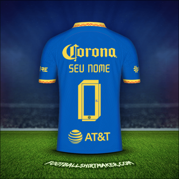 Camisa Club America 2023/2024 Alternativa -  seu nome - 0