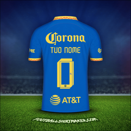 Maglia Club America 2023/2024 Seconda -  tuo nome - 0