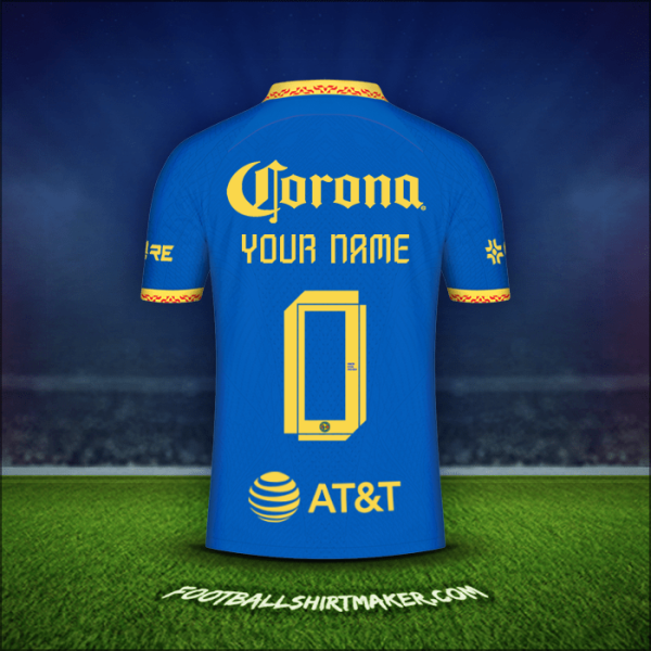 Shirt Club America 2023/2024 Away -  your name - 0