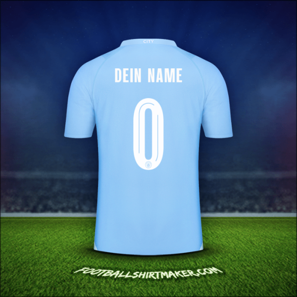 Trikot Manchester City World Cup 2023/2024 -  dein name - 0