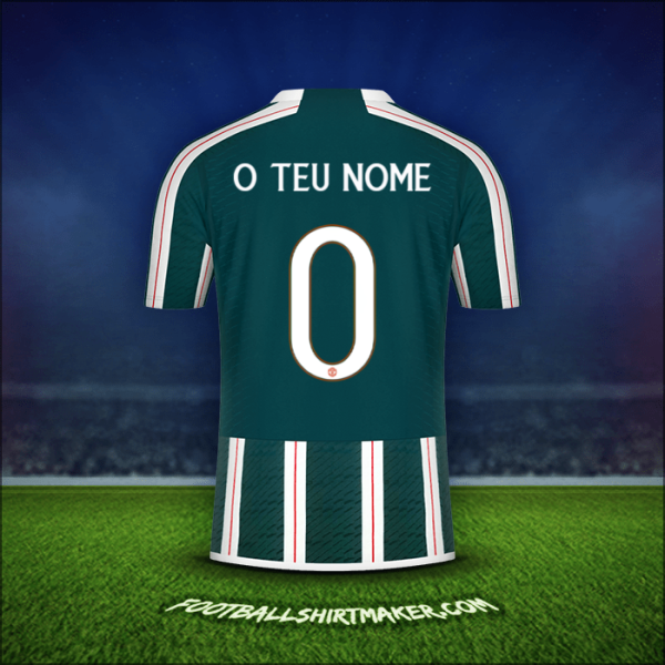 Camisola Manchester United Cup 2023/2024 Alternativa -  o teu nome - 0