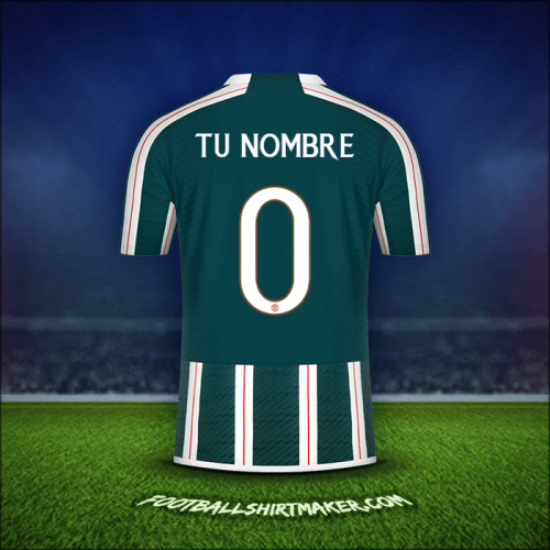 Jersey Manchester United Cup 2023/2024 Visita -  tu nombre - 0