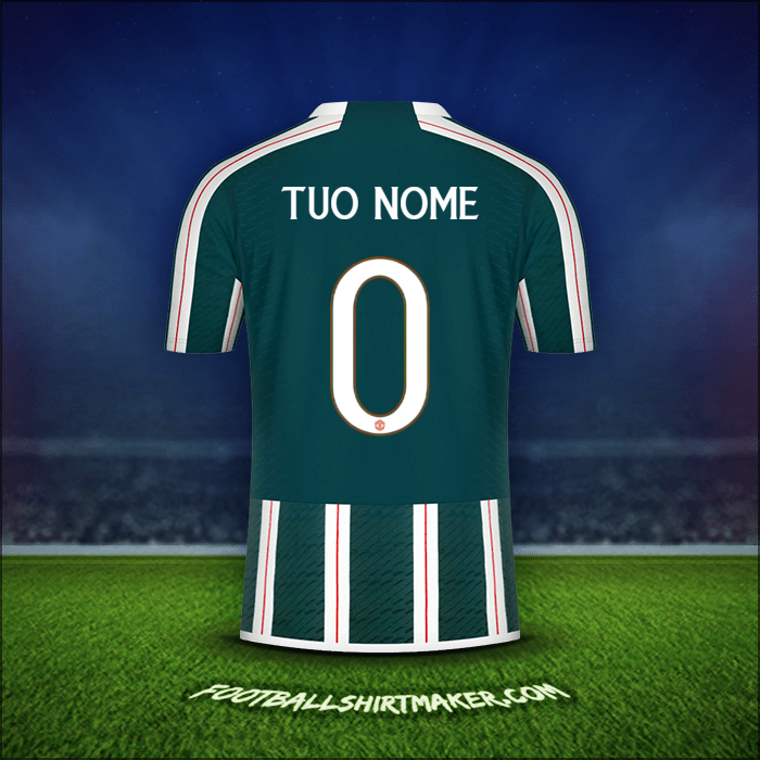 Maglia Manchester United Cup 2023/2024 Seconda -  tuo nome - 0