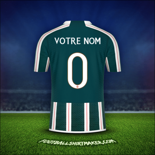 Maillot Manchester United Cup 2023/2024 Extérieur -  votre nom - 0
