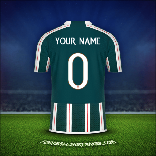 Jersey Manchester United Cup 2023/2024 Away -  your name - 0