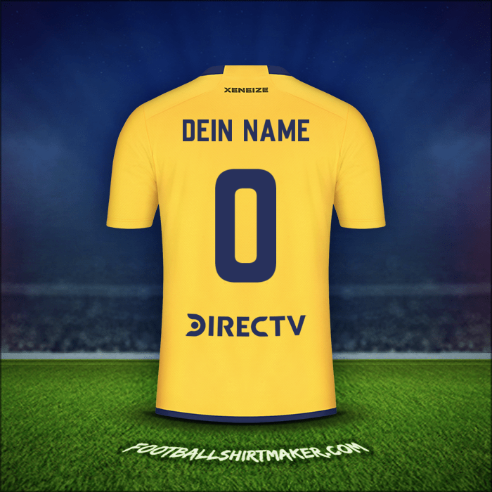 Trikot Boca Juniors 2023/2024 Auswärts -  dein name - 0
