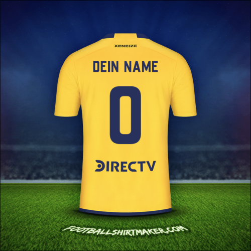Trikot Boca Juniors 2023/2024 Auswärts -  dein name - 0