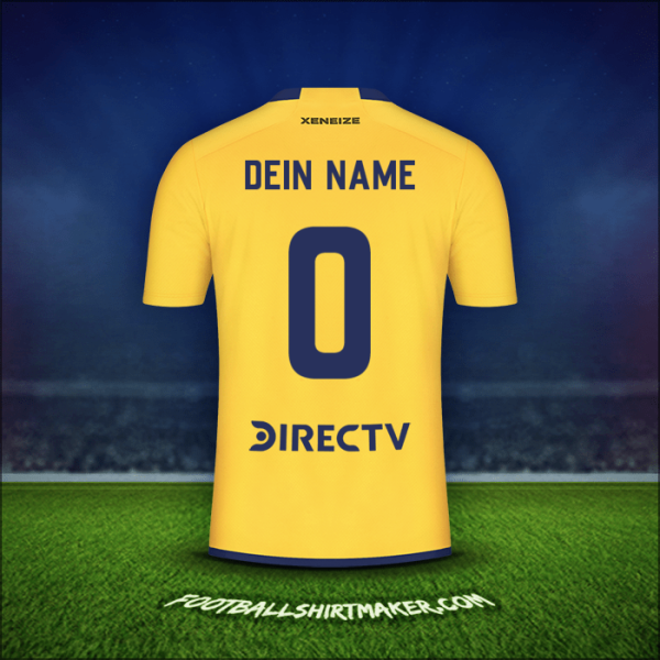 Trikot Boca Juniors 2023/2024 Auswärts -  dein name - 0