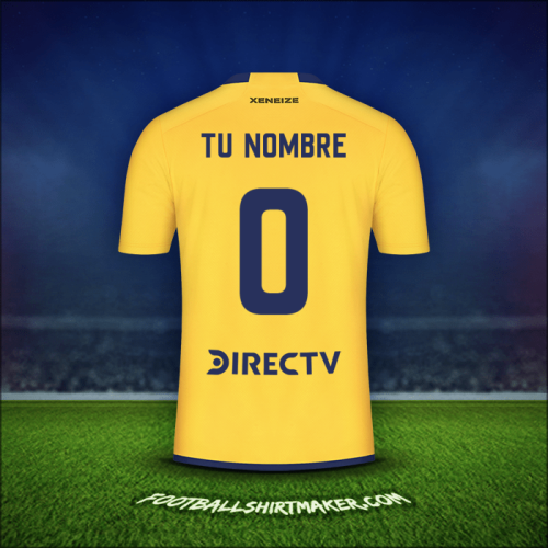 Jersey Boca Juniors 2023/2024 Visita -  tu nombre - 0