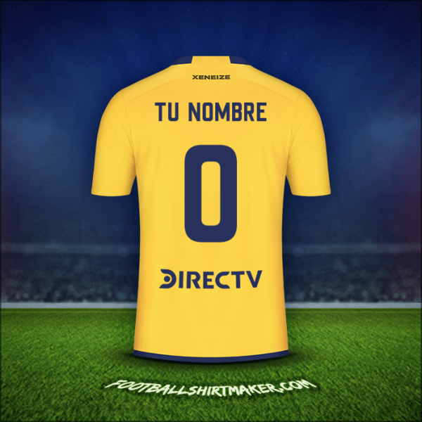Camiseta Boca Juniors 2023/2024 Visita -  tu nombre - 0