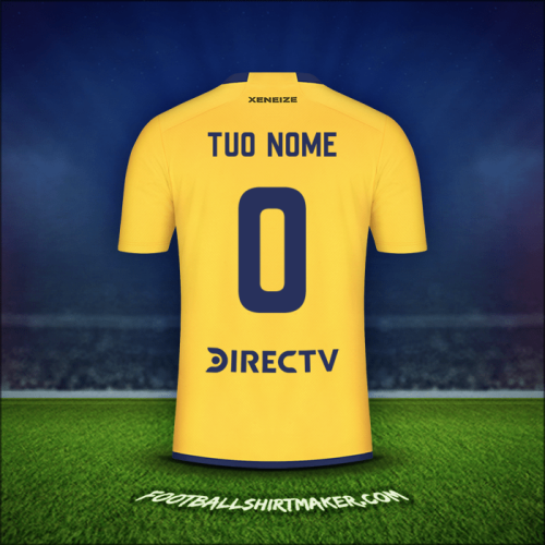 Maglia Boca Juniors 2023/2024 Seconda -  tuo nome - 0