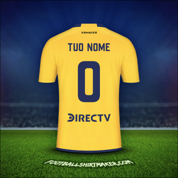 Maglia Boca Juniors 2023/2024 Seconda -  tuo nome - 0