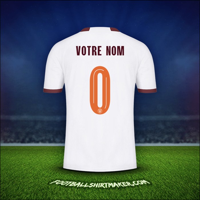 Maillot Manchester City Cup 2023/2024 Extérieur -  votre nom - 0