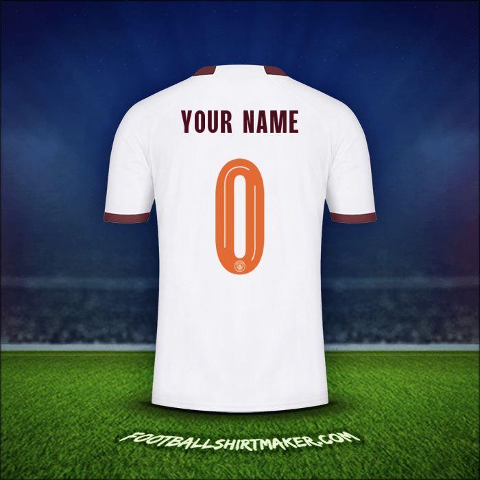 Shirt Manchester City Cup 2023/2024 Away -  your name - 0