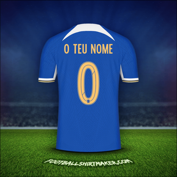 Camisola Chelsea Cup 2023/2024 -  o teu nome - 0