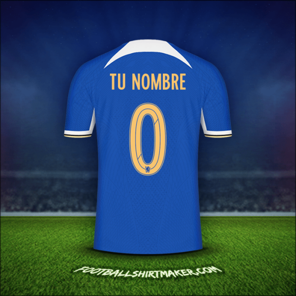 Jersey Chelsea Cup 2023/2024 -  tu nombre - 0