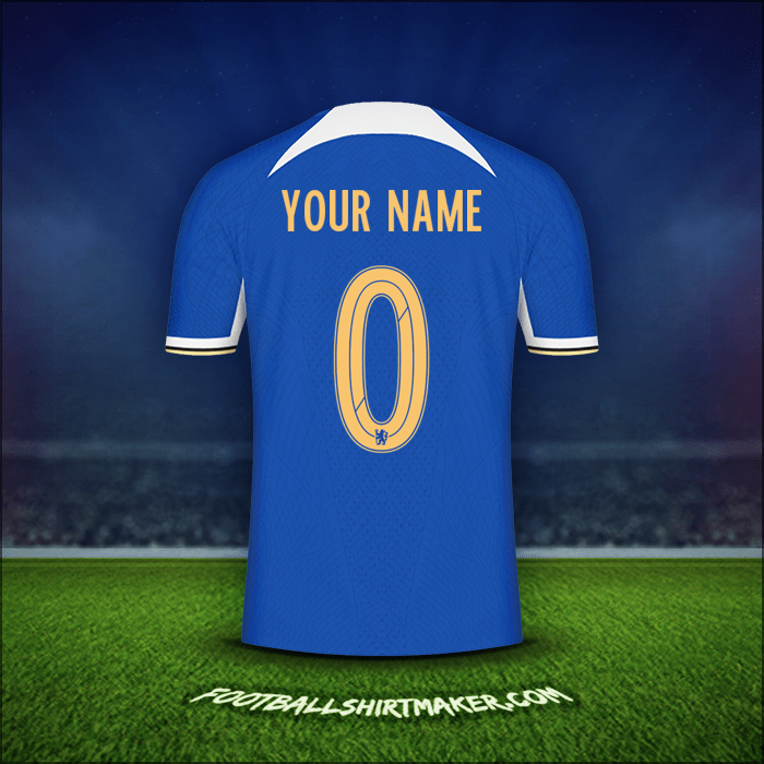 Jersey Chelsea Cup 2023/2024 -  your name - 0