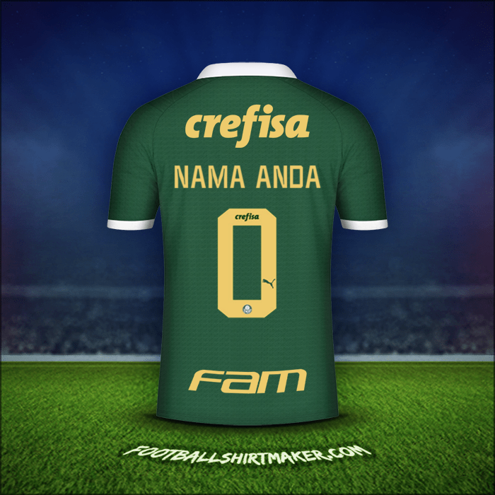 Jersey Palmeiras 2024 -  nama anda - 0