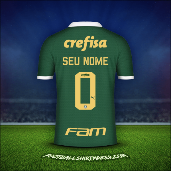 Camisa Palmeiras 2024 -  seu nome - 0