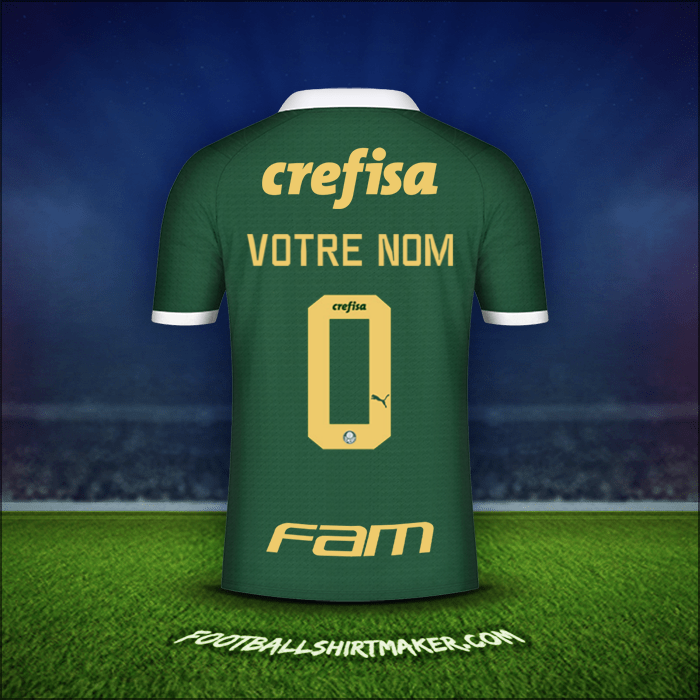 Maillot Palmeiras 2024 -  votre nom - 0