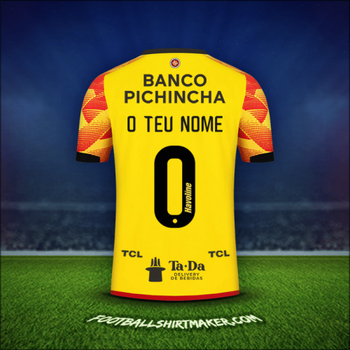 Camisola Barcelona SC 2024 -  o teu nome - 0
