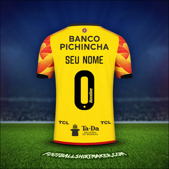Camisa Barcelona SC 2024 -  seu nome - 0