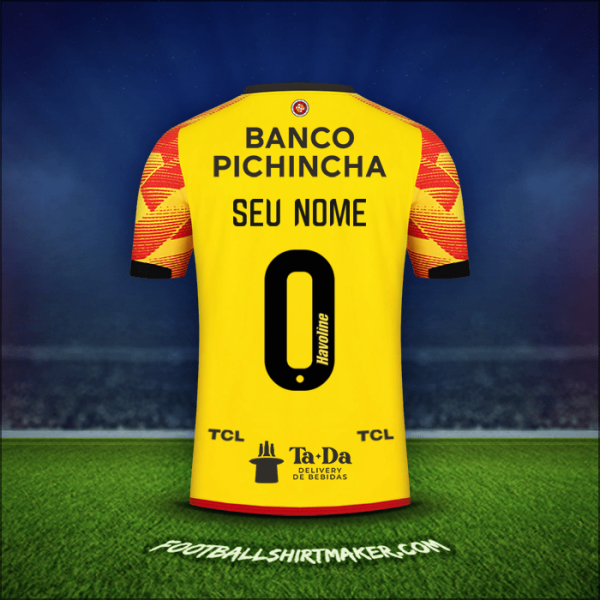 Camisa Barcelona SC 2024 -  seu nome - 0