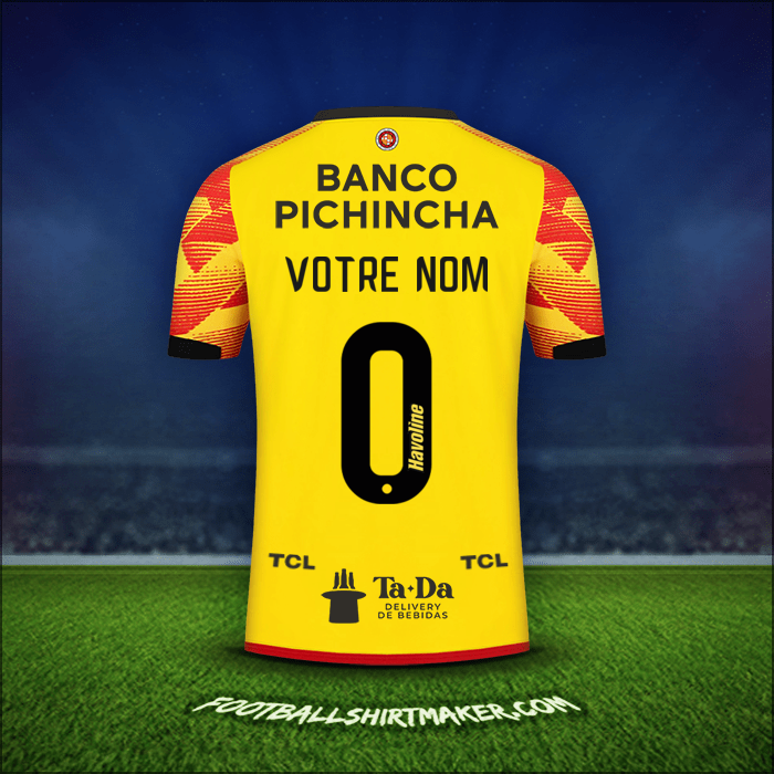 Maillot Barcelona SC 2024 -  votre nom - 0