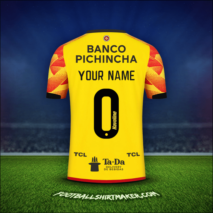 Jersey Barcelona SC 2024 -  your name - 0