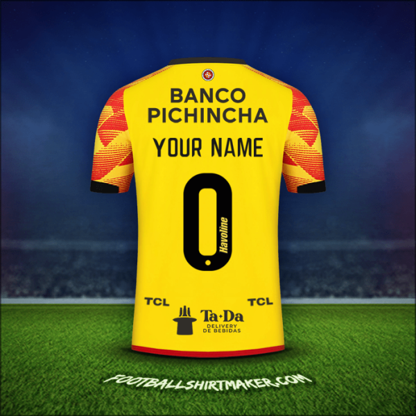 Jersey Barcelona SC 2024 -  your name - 0