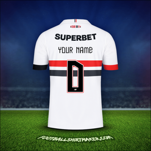 Jersey Sao Paulo FC 2024 -  your name - 0