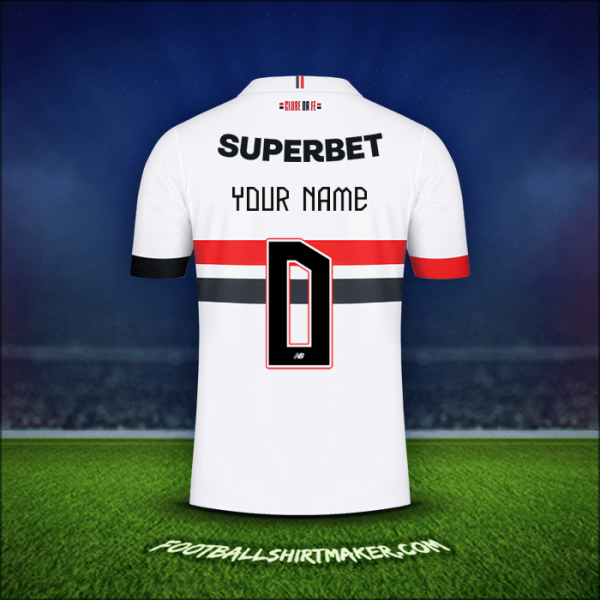 Jersey Sao Paulo FC 2024 -  your name - 0