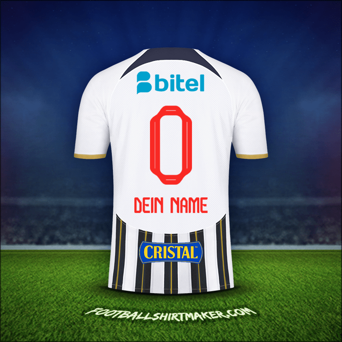 Trikot Club Alianza Lima 2024 -  dein name - 0