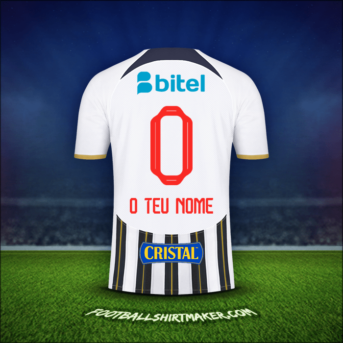 Camisola Club Alianza Lima 2024 -  o teu nome - 0