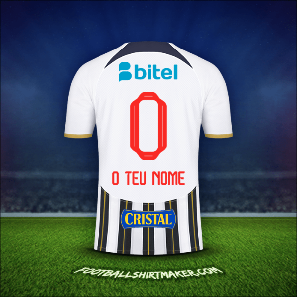 Camisola Club Alianza Lima 2024 -  o teu nome - 0