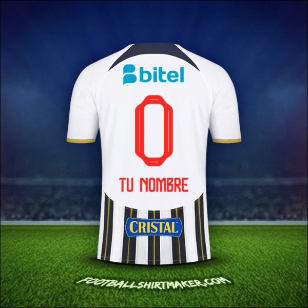 Jersey Club Alianza Lima 2024 -  tu nombre - 0