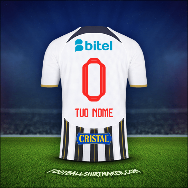 Maglia Club Alianza Lima 2024 -  tuo nome - 0
