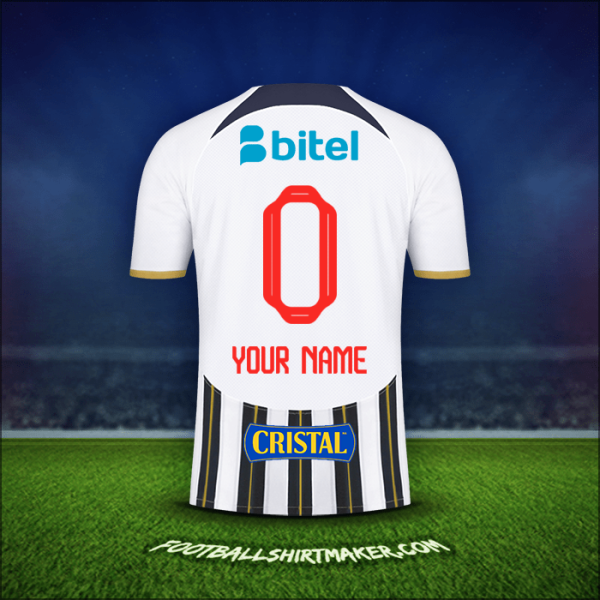 Shirt Club Alianza Lima 2024 -  your name - 0