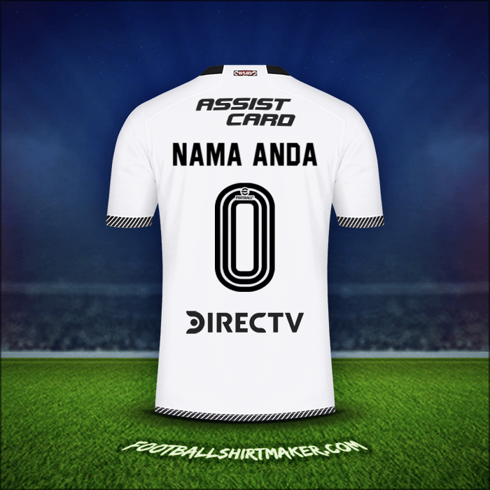 Jersey Colo Colo 2024 -  nama anda - 0