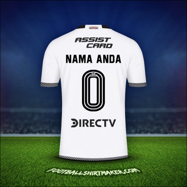 Jersey Colo Colo 2024 -  nama anda - 0