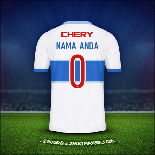 Jersey Universidad Catolica 2024 -  nama anda - 0
