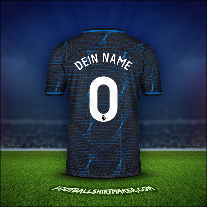 Trikot Chelsea 2023/2024 Auswärts -  dein name - 0