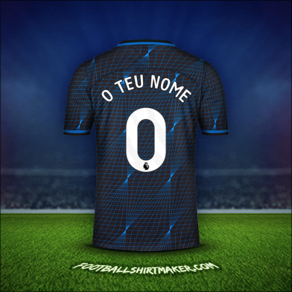 Camisola Chelsea 2023/2024 Alternativa -  o teu nome - 0