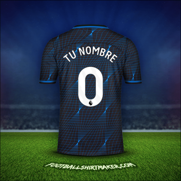 Jersey Chelsea 2023/2024 Visita -  tu nombre - 0