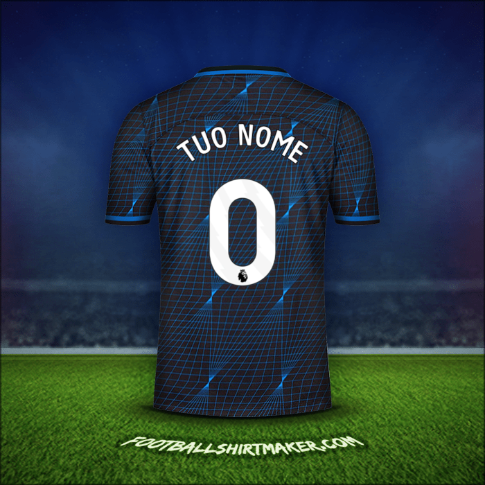 Maglia Chelsea 2023/2024 Seconda -  tuo nome - 0