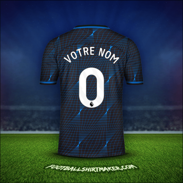 Maillot Chelsea 2023/2024 Extérieur -  votre nom - 0